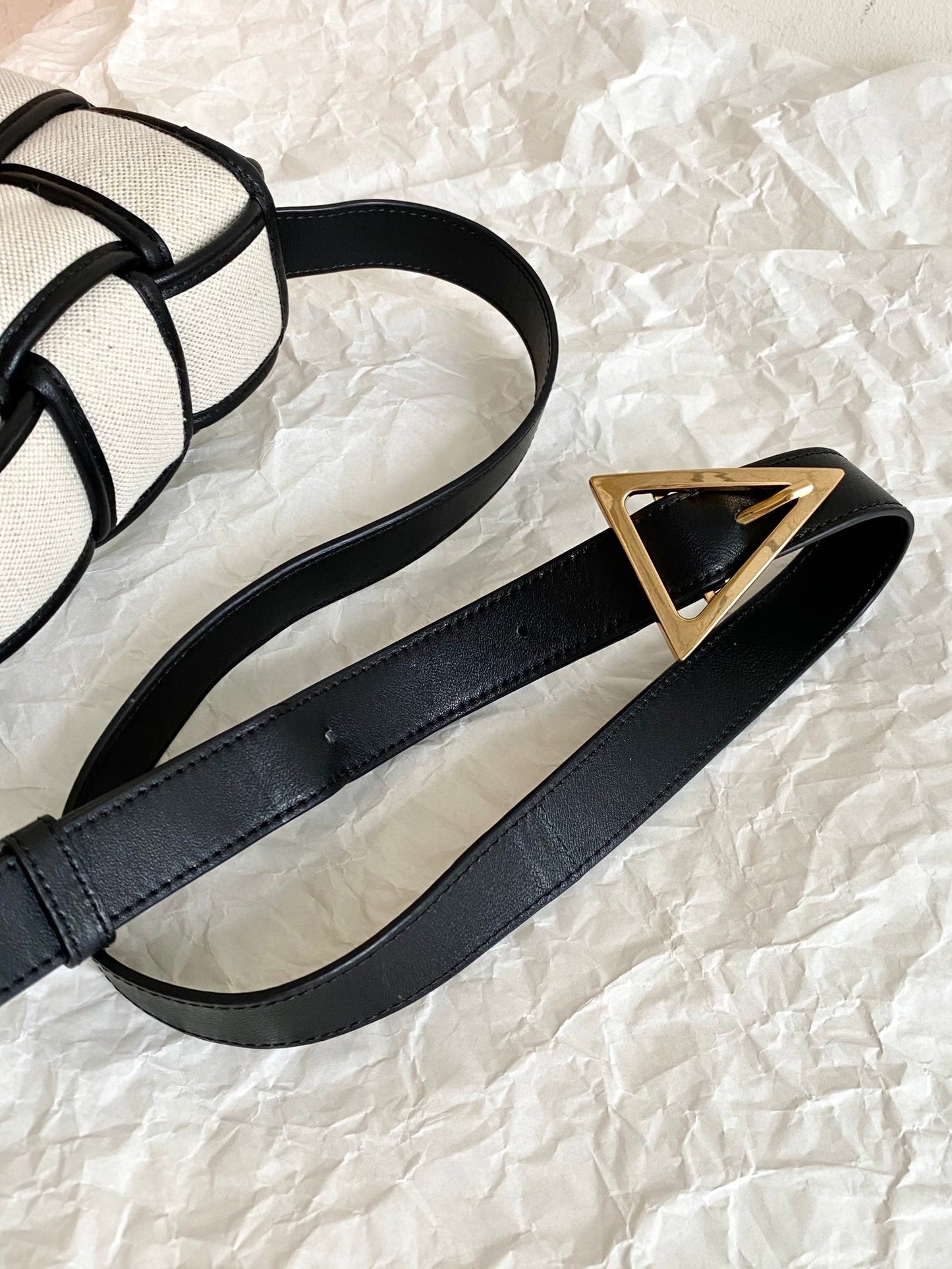 Top Quality Padded Cassette Beige And Black, For Women, Bags 10.2in/26cm 710210V2AJ19811