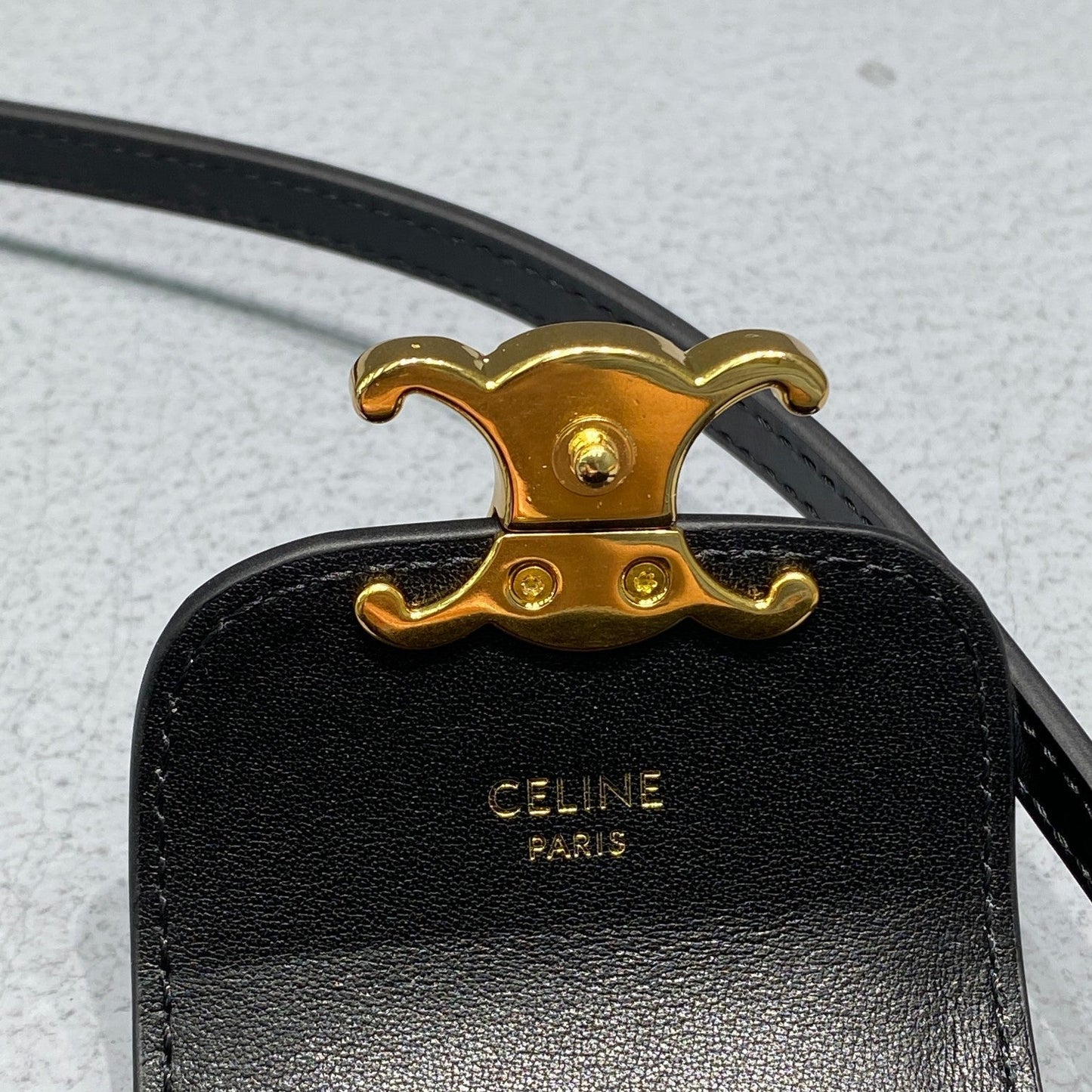 Top Quality Mini Triomphe Black For Women 4in/11cm 10I513DPV.38NO