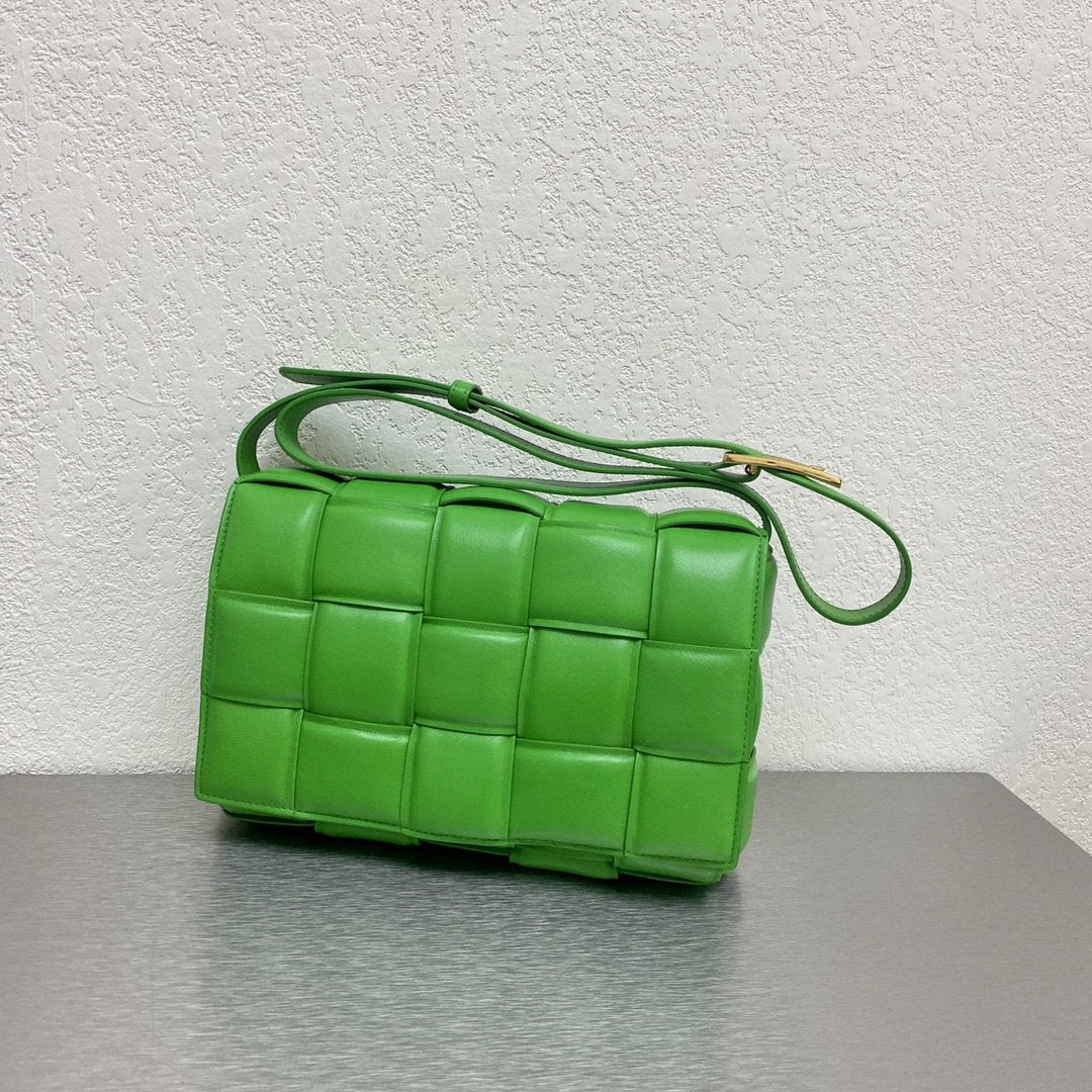 Top Quality Padded Cassette Green, For Women, Women’s Bags 10.2in/26cm 591970VCQR13724