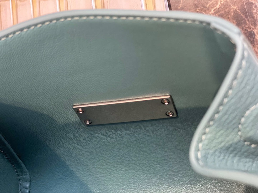 Top Quality Handle Bag Blue, For Women, Bags 8.5in/21.5cm