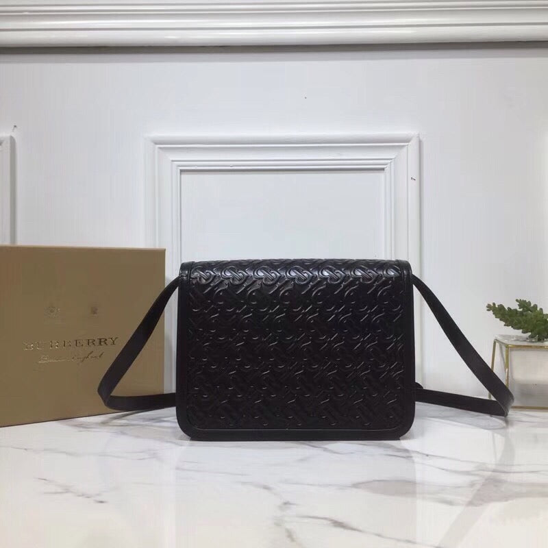 Top Quality Small TB Crossbody Bag Quilted Monogram Black For Women, Bags 8.3in/21cm