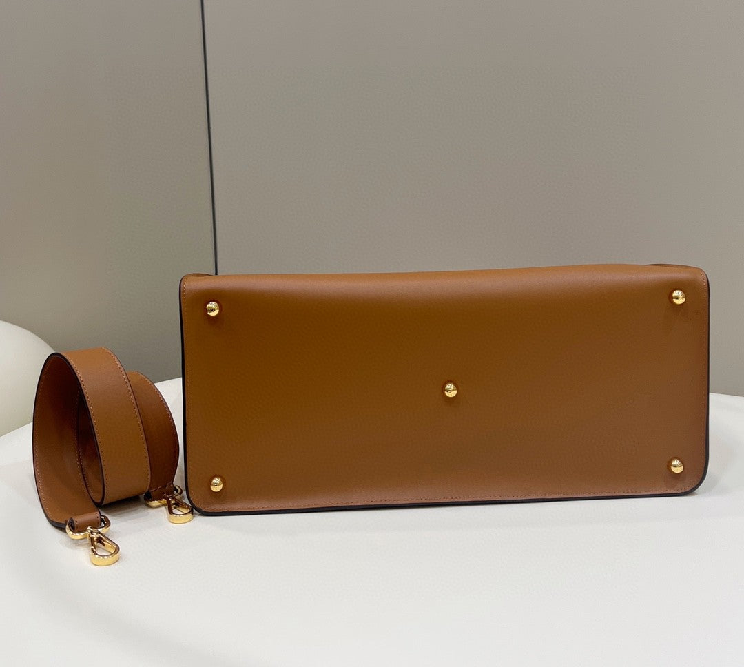FI Way MeTop Qualityum Brown Bag For Woman 29.5cm/11.5in