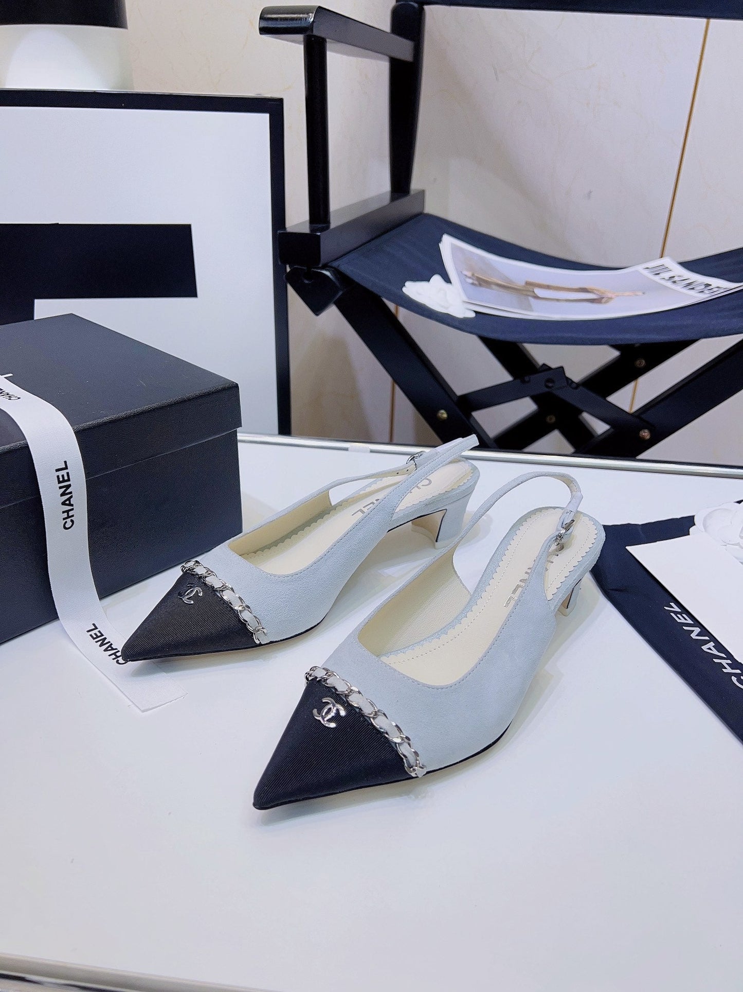 New 1:1 rep CHL High Heel Shoes 021