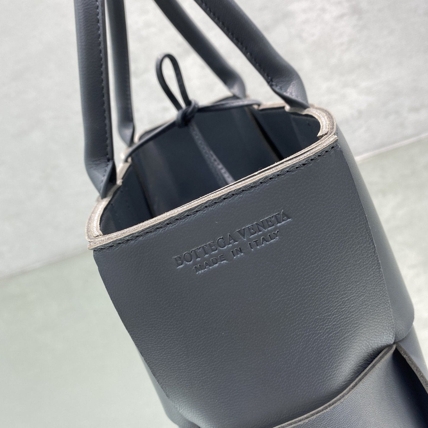 Top Quality Small Arco Tote Bag Gray, For Women, Bags 14.2in/36cm
