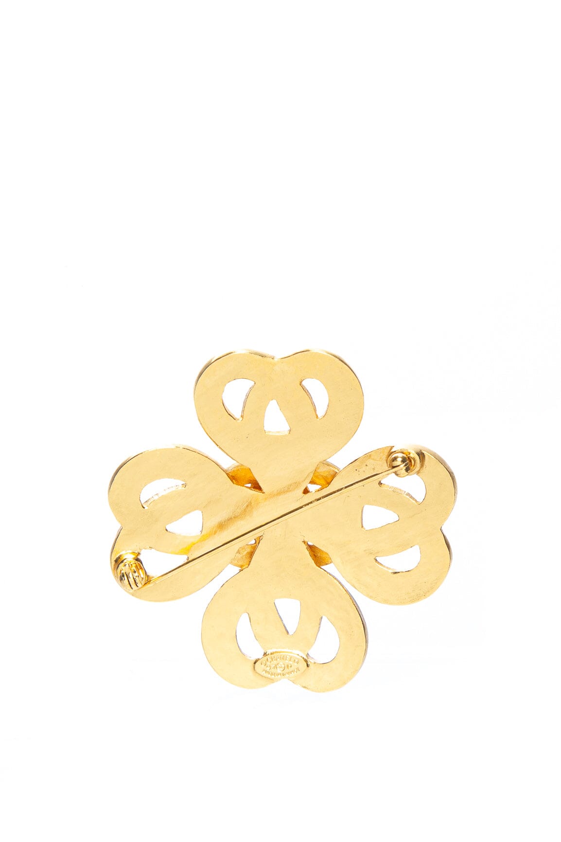 Chanel   1997 Spring Gold Brooch