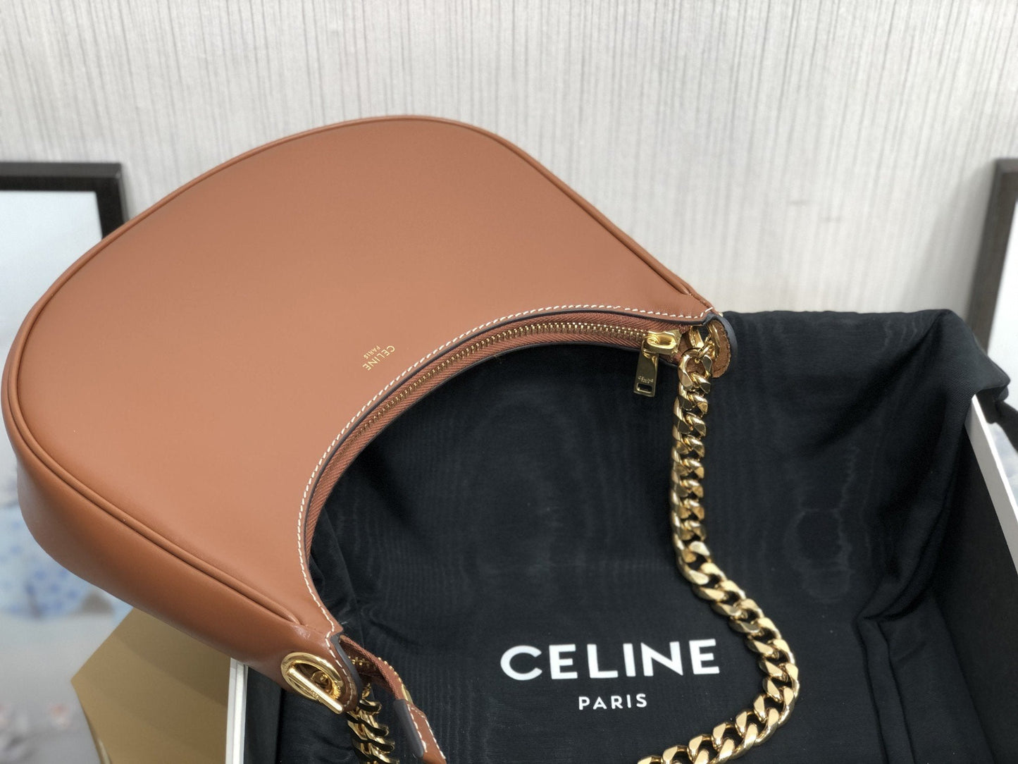 Top Quality Medium Ava Chain Brown For Women 10in/25cm 199583Top QualityQ.04LU