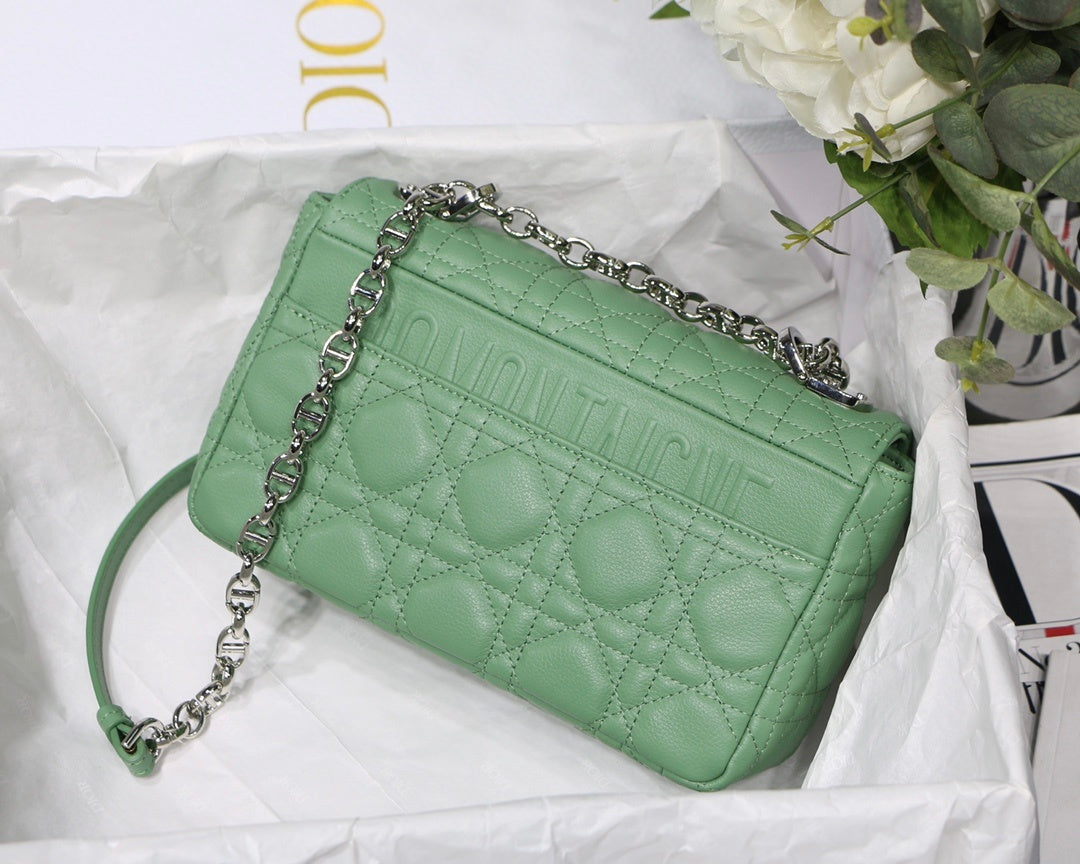 Top Quality Small Caro Bag Green For Women, Womens Handbags, Shoulder Bags, Crossbody Bags, 20cm/8in CD