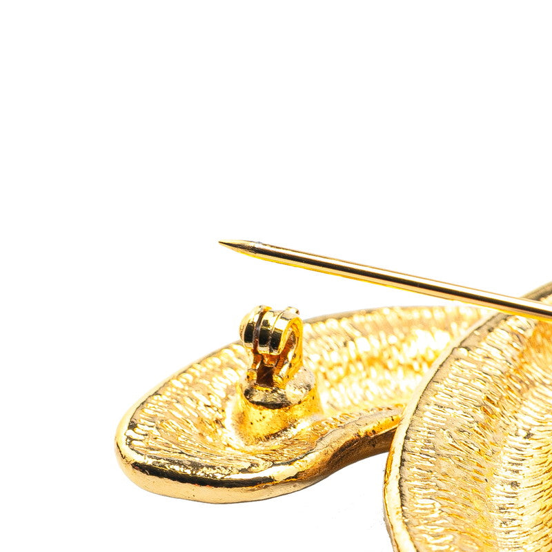 Chanel Coco Mark Matelasse Brooch