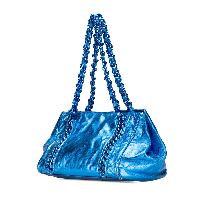 Chanel Coco Mark Luxury Line Leather Tote Bag