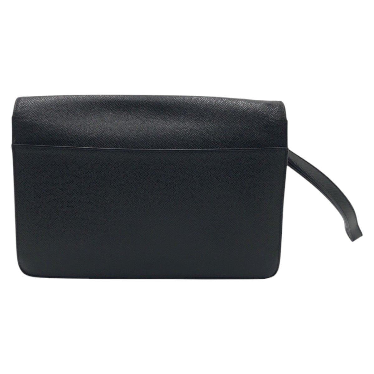 LOUIS VUITTON Clutch bag M30782 leather black Clutch bag business bag Taiga ardwards Selenga mens  d