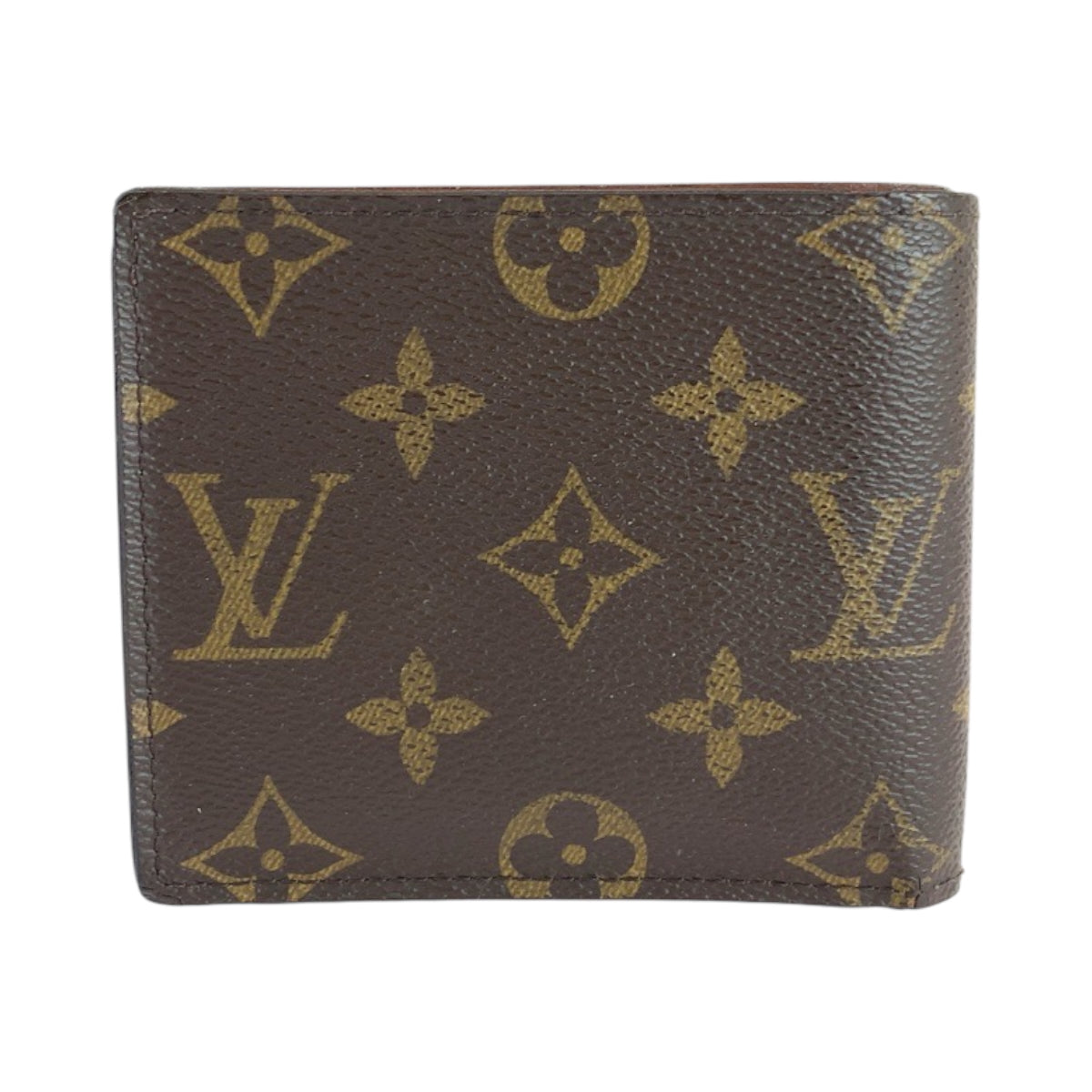 LOUIS VUITTON Bifold Wallet M61675 PVC Brown Folding wallet Compact wallet Monogram Portefeuille Marco mens  d