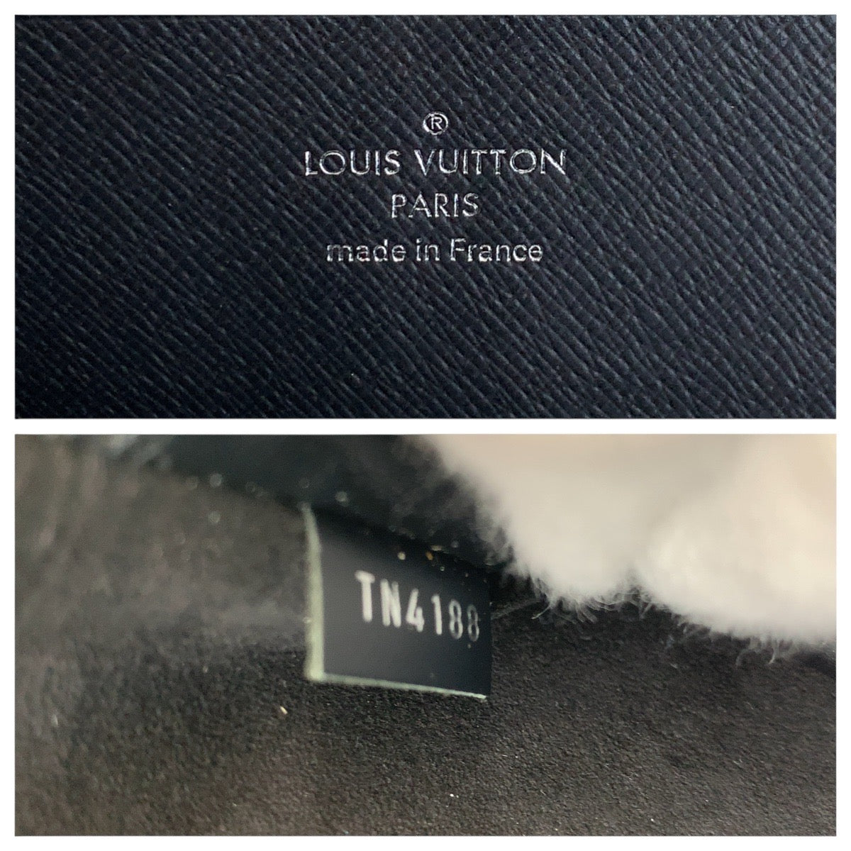 LOUIS VUITTON Clutch bag M62646 leather black Clutch bag business bag Epi Pochette Jules PM mens  d