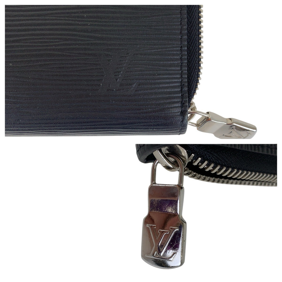 LOUIS VUITTON Clutch bag M62646 leather black Clutch bag business bag Epi Pochette Jules PM mens  d