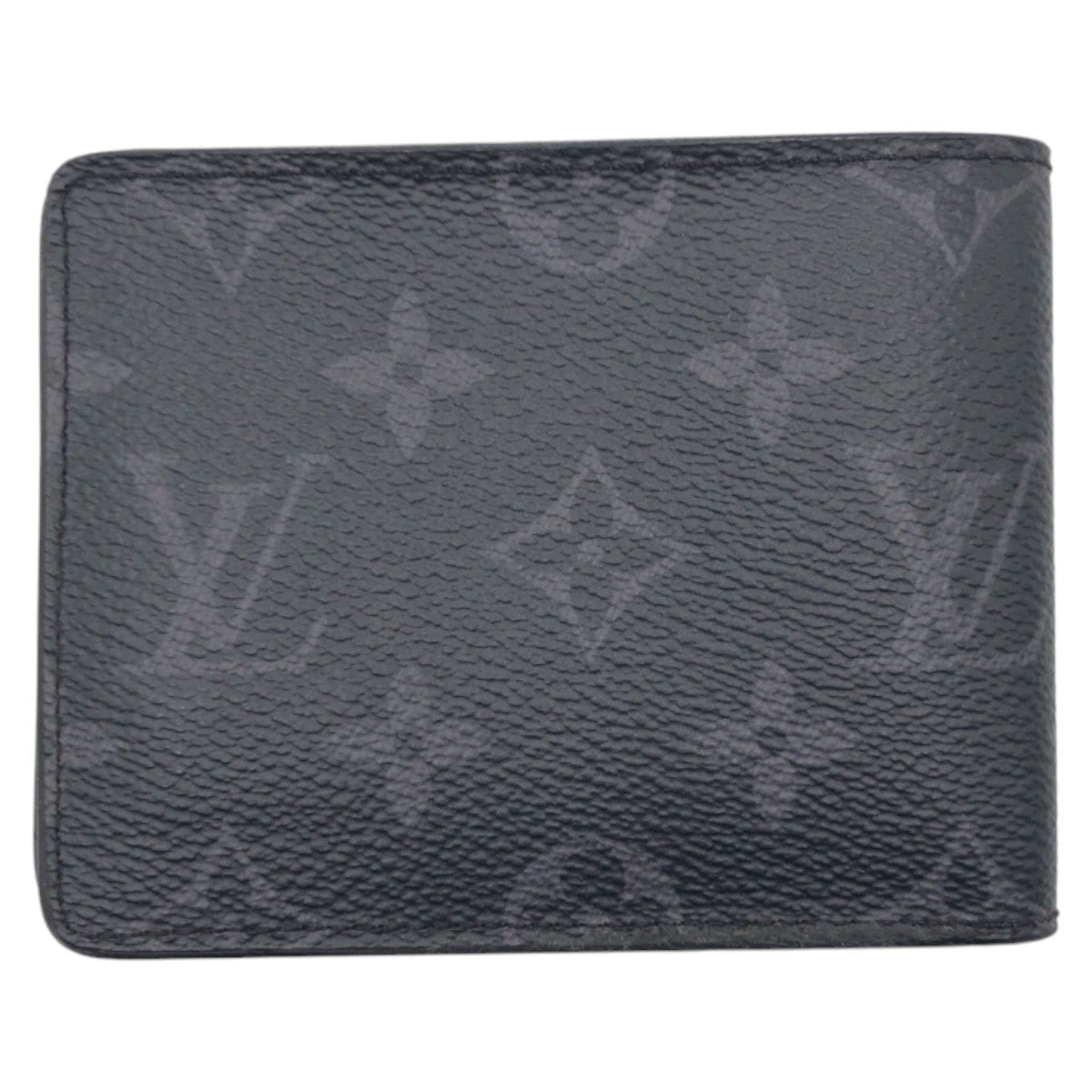 LOUIS VUITTON Bifold Wallet M62294 PVC Black black Bifold Wallet Compact Wallet Monogram Portefeuille Slender mens  d