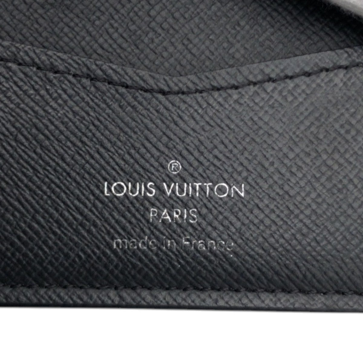 LOUIS VUITTON Bifold Wallet M62294 PVC Black black Bifold Wallet Compact Wallet Monogram Portefeuille Slender mens  d