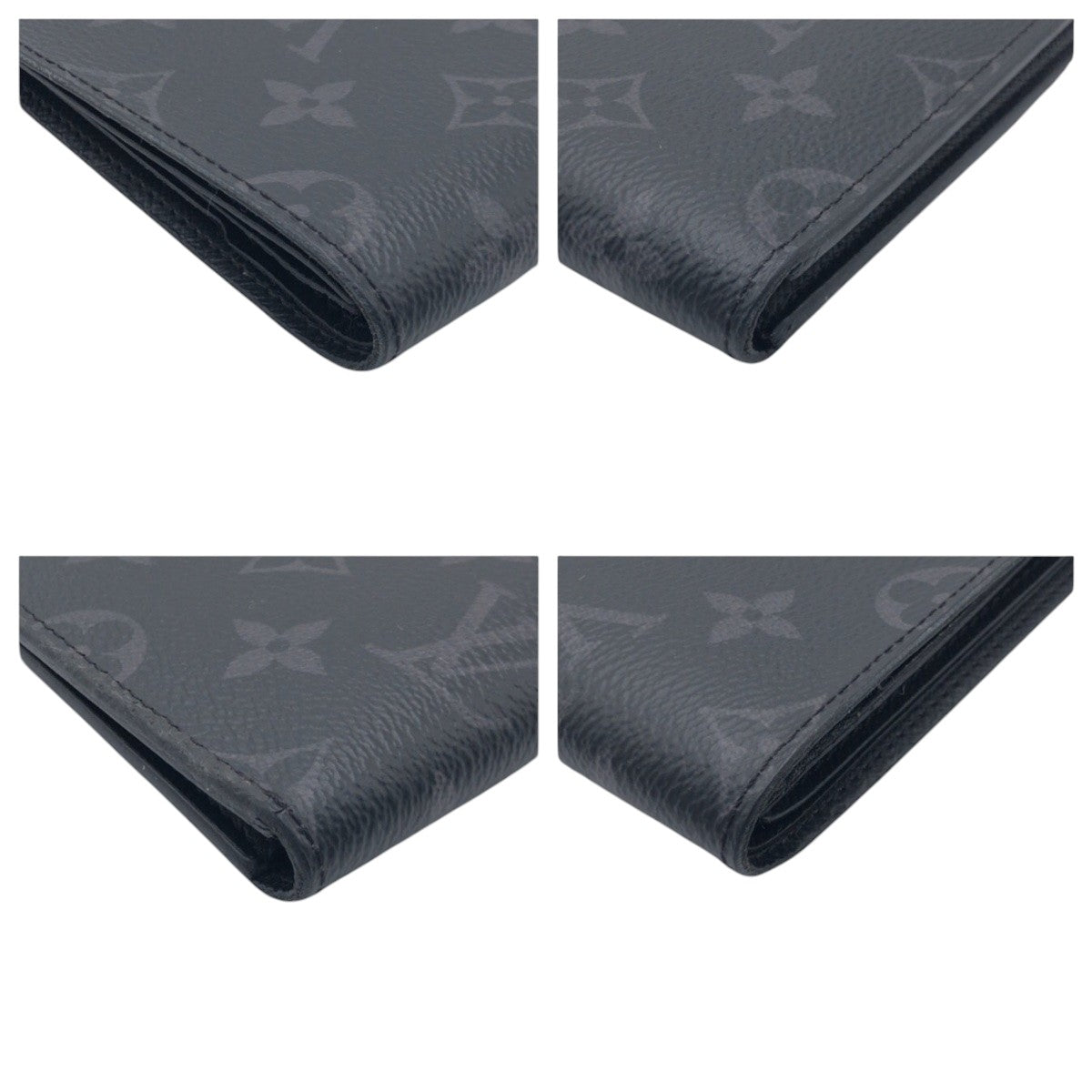 LOUIS VUITTON Bifold Wallet M62294 PVC Black black Bifold Wallet Compact Wallet Monogram Portefeuille Slender mens  d