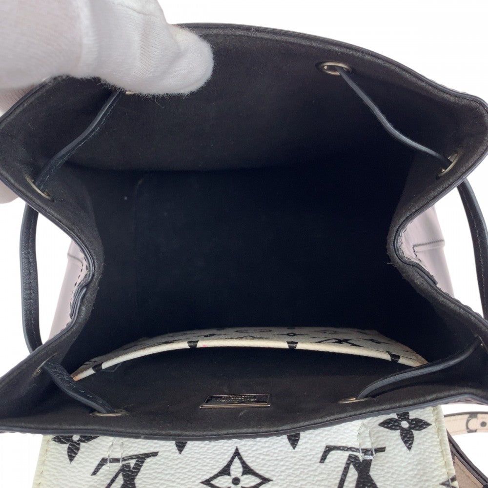 LOUIS VUITTON Backpack M53637 Vernis Black White Backpack Backpack Vernis Monogram Hot Springs Women  d