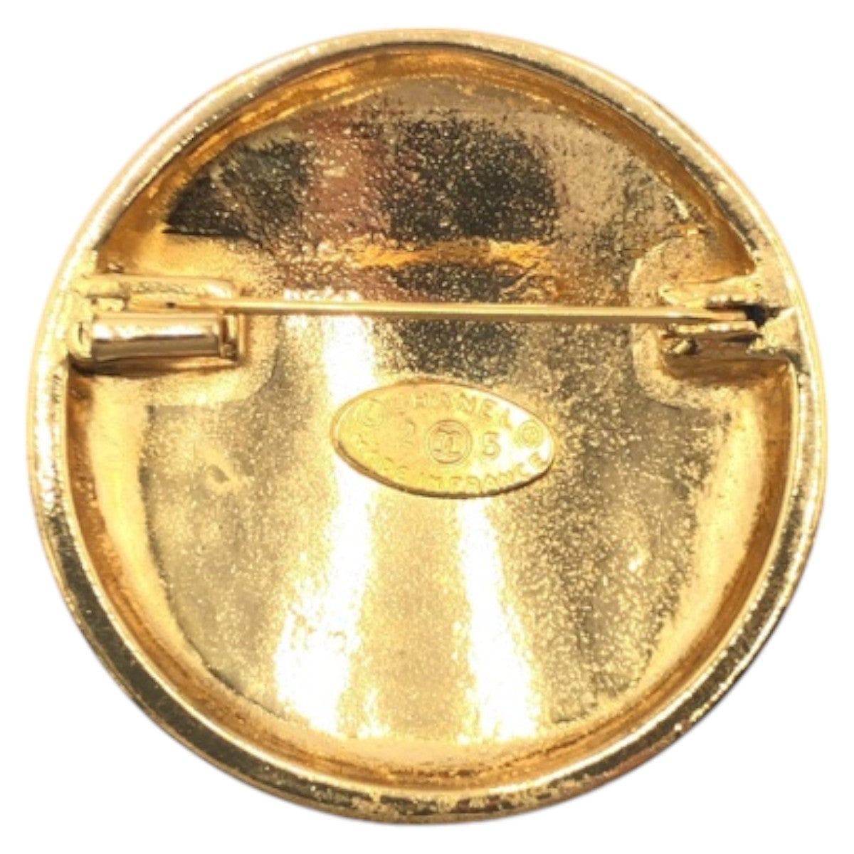 Chanel Coco Mark Matelasse Brooch
