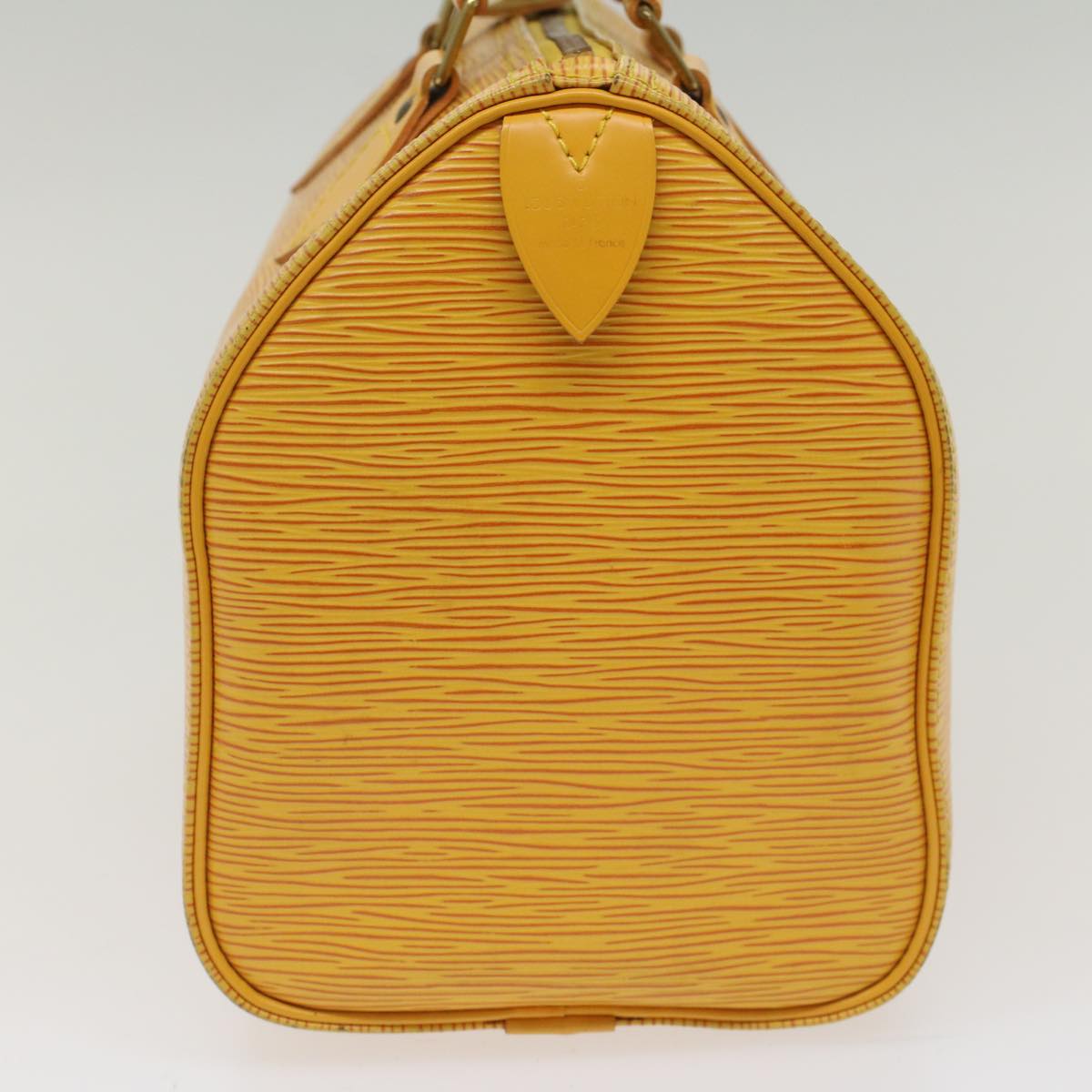 LOUIS VUITTON Epi Speedy 25 Hand Bag Tassili Yellow M43019 LV Auth 50100