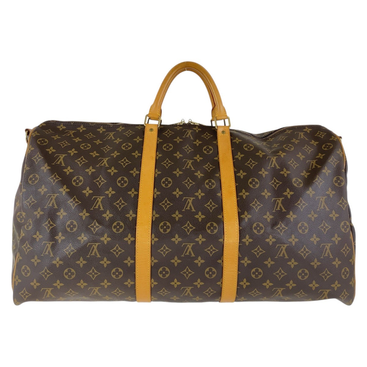 LOUIS VUITTON Boston Duffel bag M41412 PVC, Leather Brown Boston Duffel bag unisex Monogram Keepall  bandouliere 60 Women  d