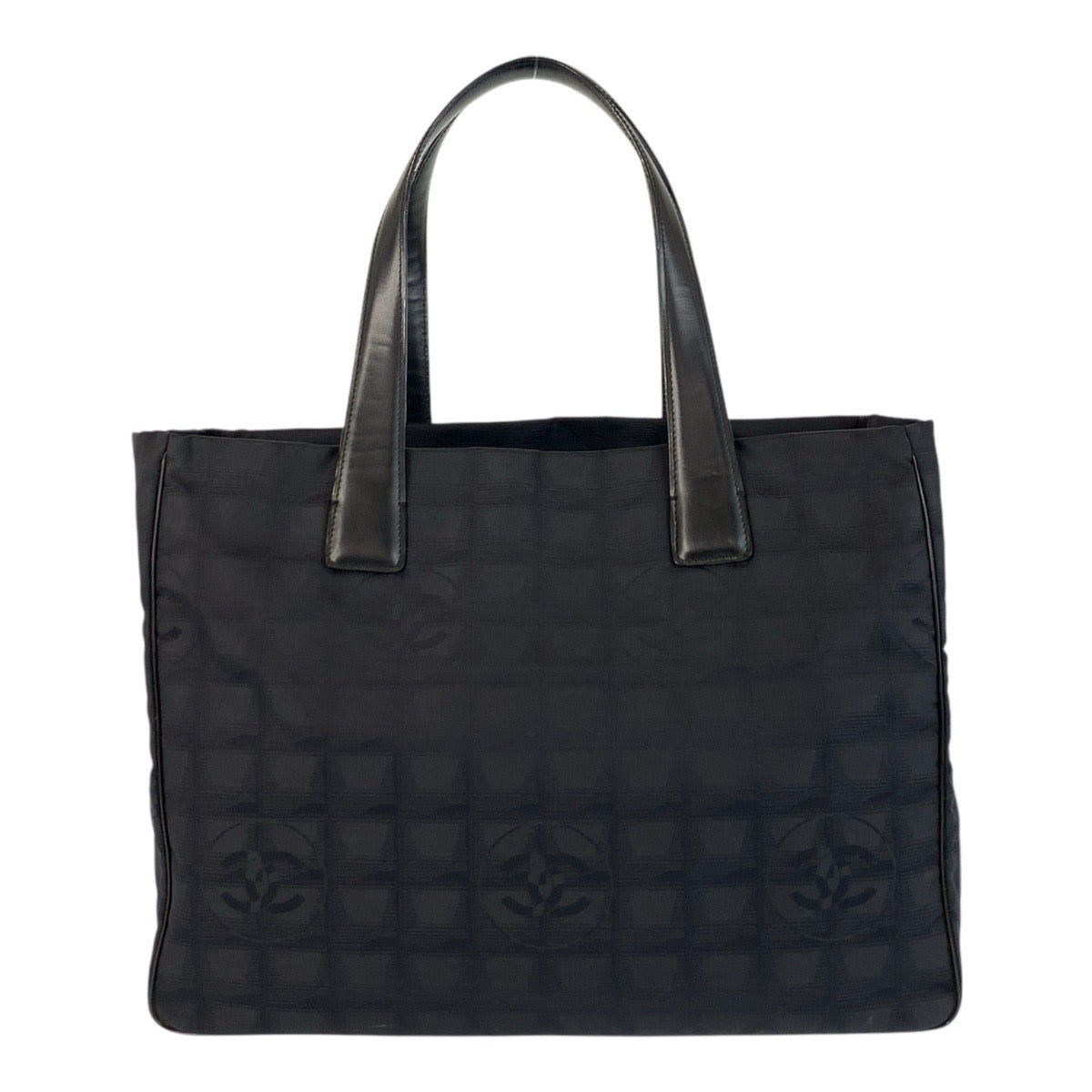 Chanel Nylon/Leather New Travel Line 2way bag 1022****