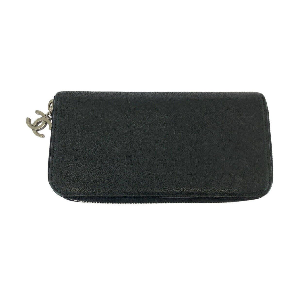 Chanel Coco Mark Caviar Skin Long Wallet