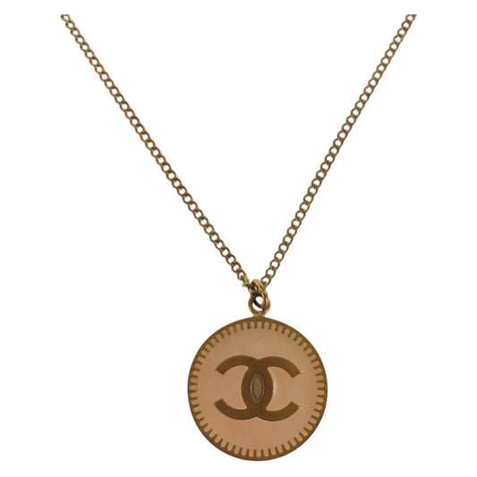 Chanel Metal Coco Mark Necklace 06P