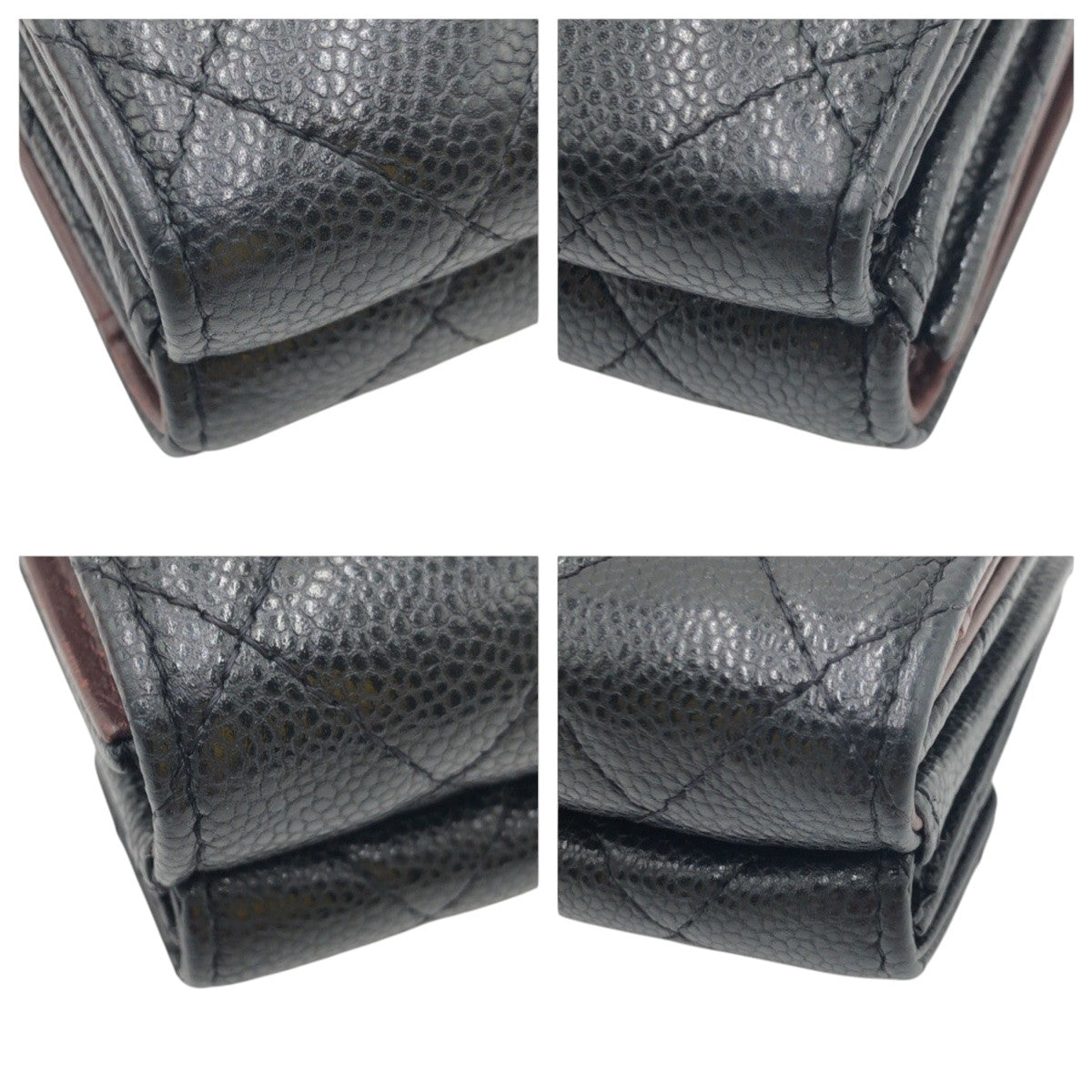 Chanel Matelasse Leather Trifold Wallet