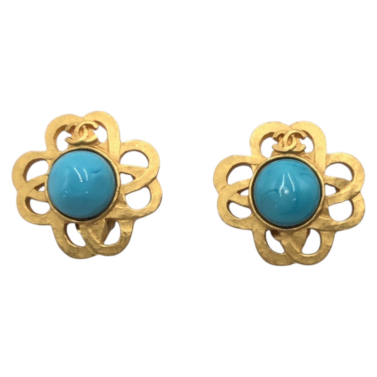 Chanel Coco Mark Gripoix Earrings