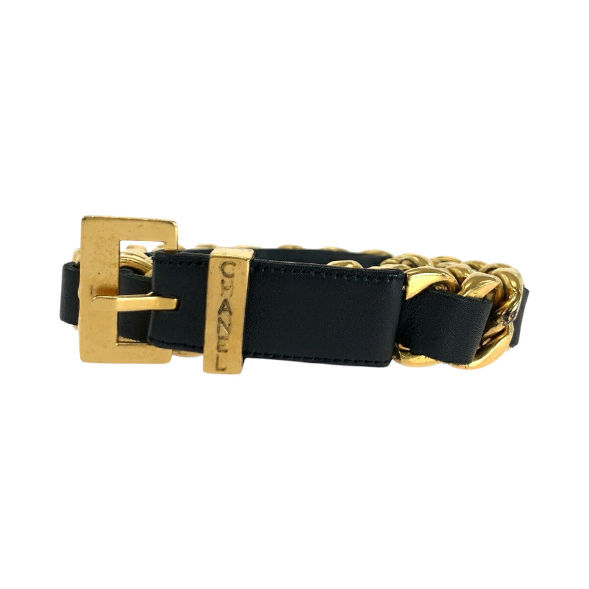 Chanel Leather Chain Belt