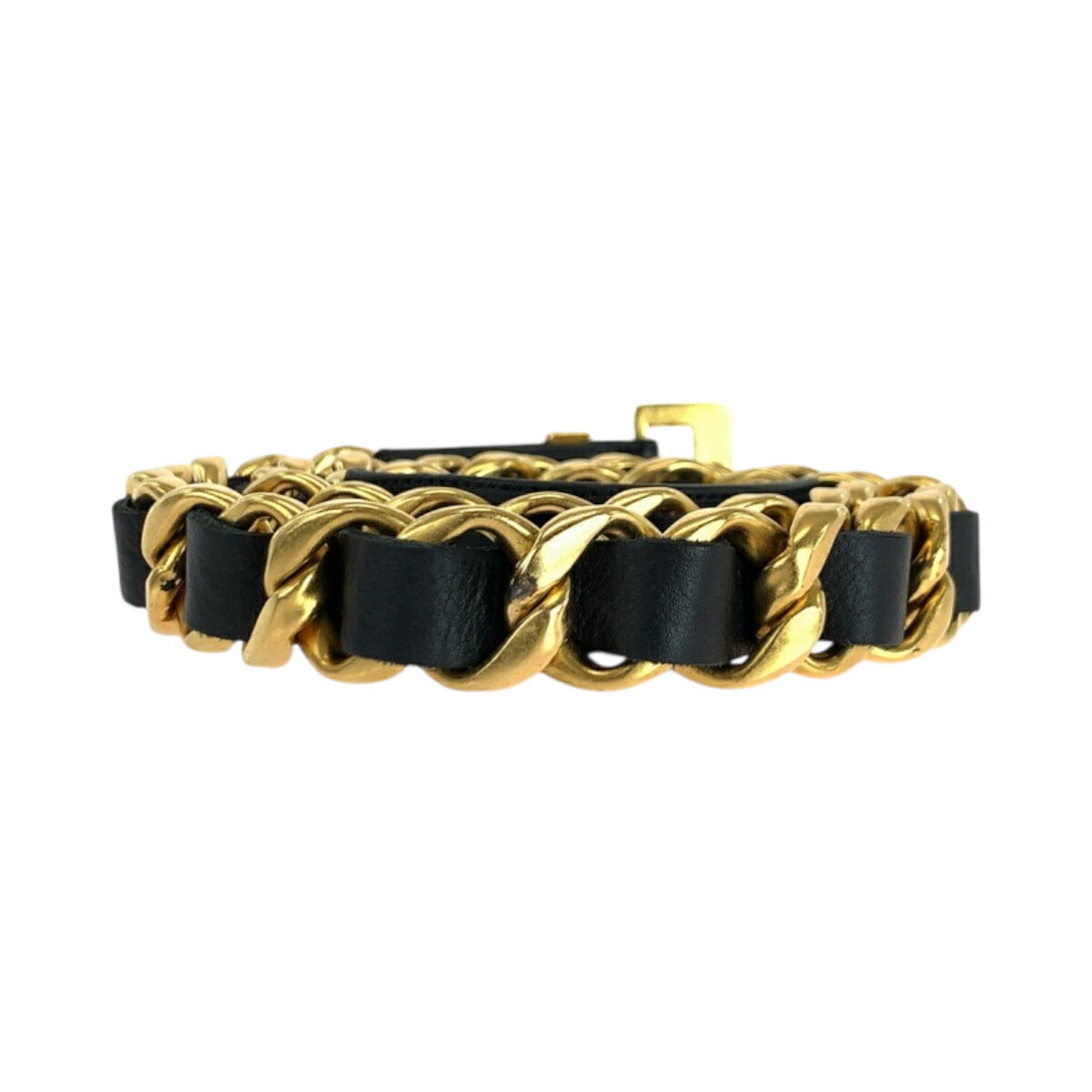 Chanel Leather Chain Belt