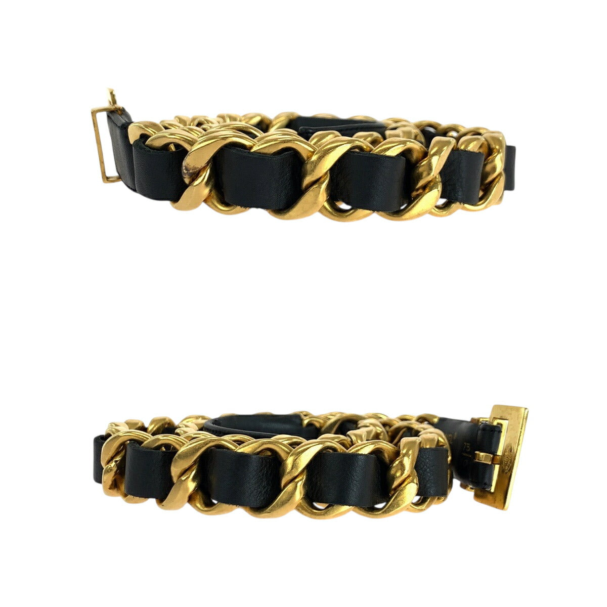 Chanel Leather Chain Belt