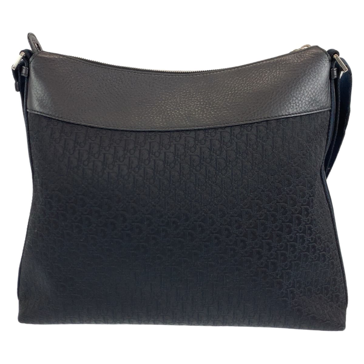 Dior Shoulder Bag Canvas, Leather Black SilverMetal Shoulder bag Messenger bag Trotter Oblique Women(Unisex)