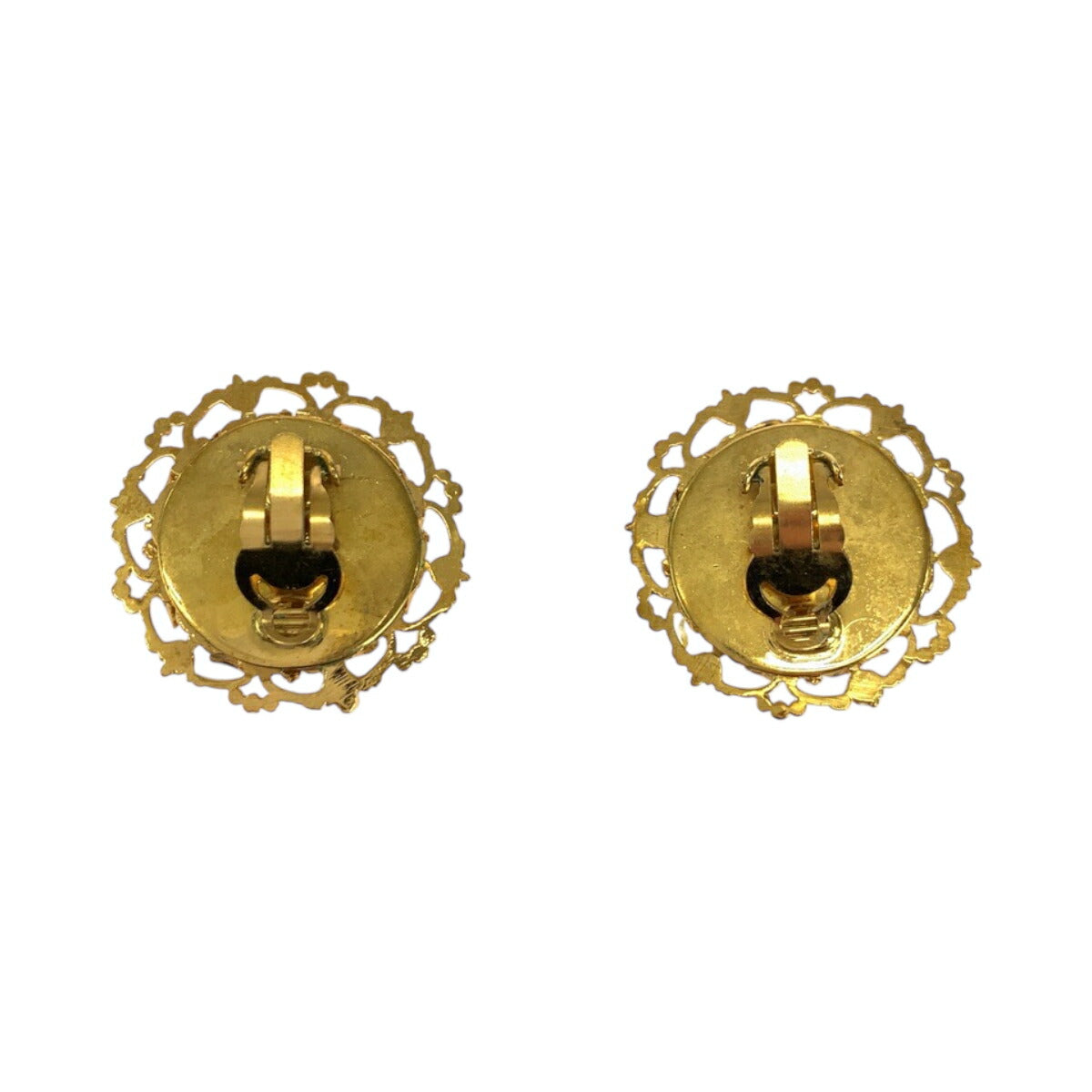Chanel Coco Mark Baroque Pearl Earrings