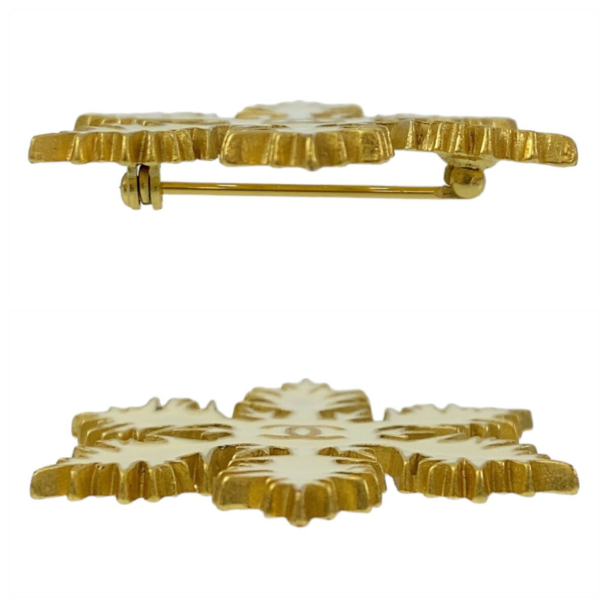 Chanel Coco Mark Snow Brooch