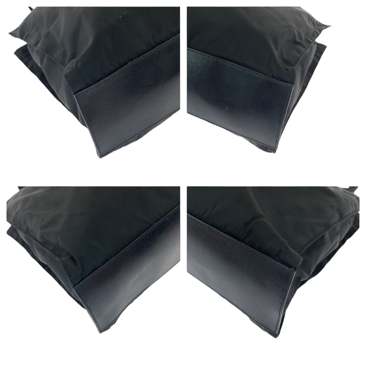 PRADA Tote Bag Nylon black Tote Bag Shoulder Bag Test Women