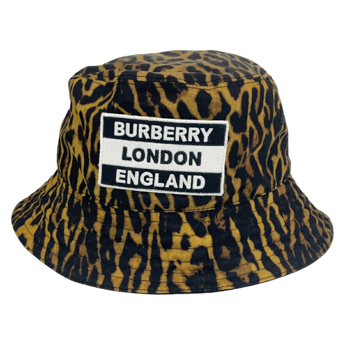 Burberry Leopard Bucket Hat Polyamide Bucket Hat