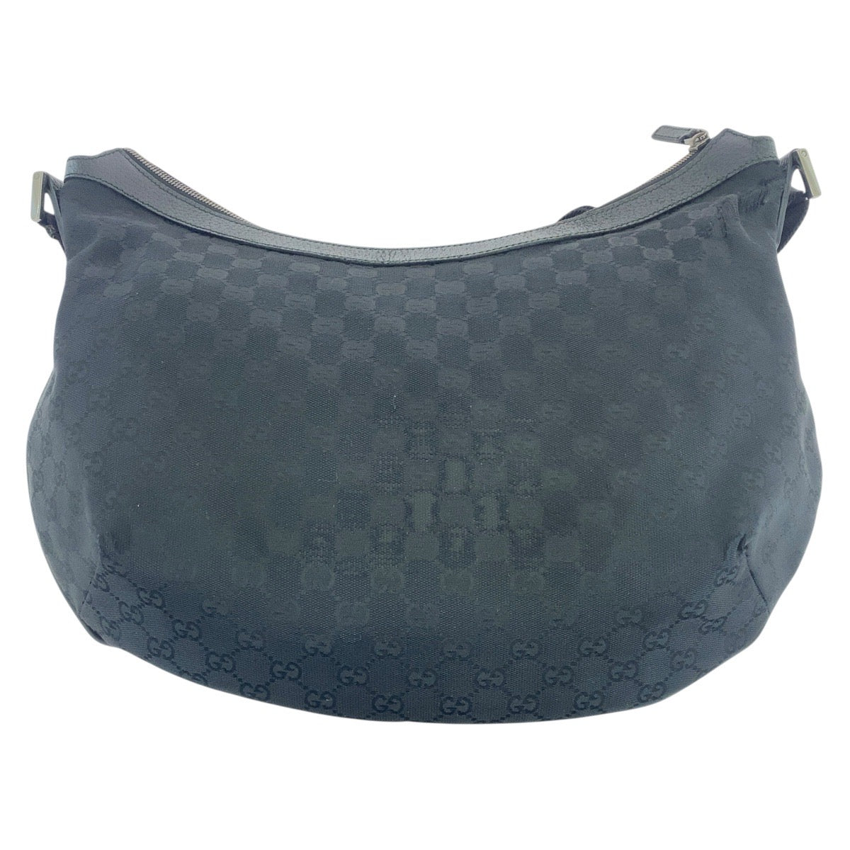 GUCCI Shoulder Bag 189752 GG canvas, leather black Crossbody Shoulder Bag Women