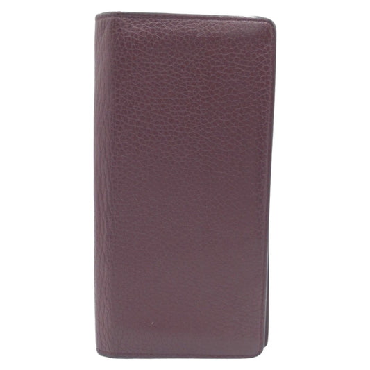 LOUIS VUITTON Long Wallet Purse M58202 leather Brown Long Wallet Purse Taurillon Clemence Portefeuille Braza mens