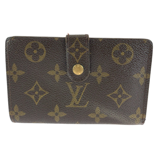 LOUIS VUITTON Bifold Wallet M61674 PVC Brown Folding wallet Compact wallet Monogram Portefeuille Viennoiserie Women