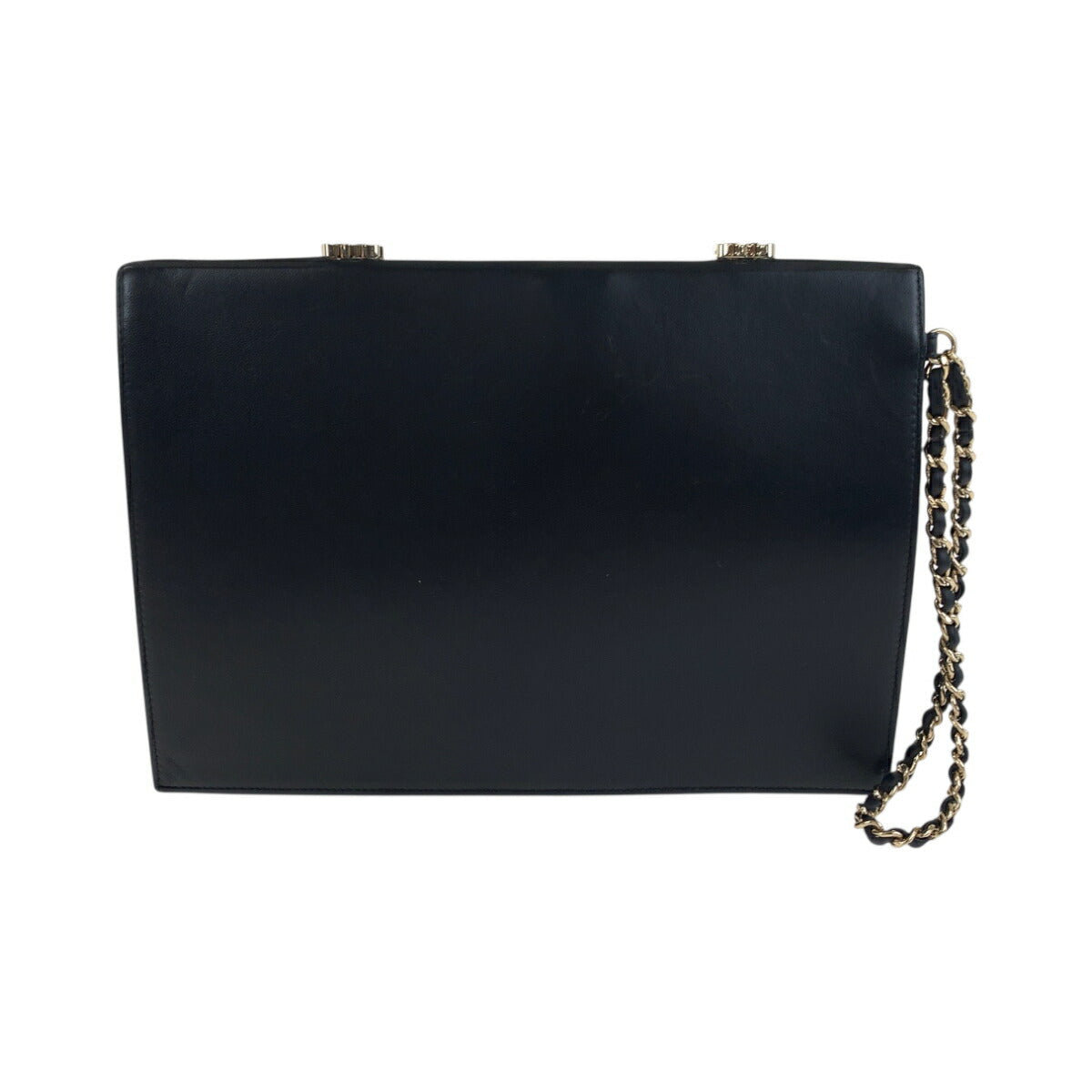 Chanel Coco Mark Lambskin Clutch Bag