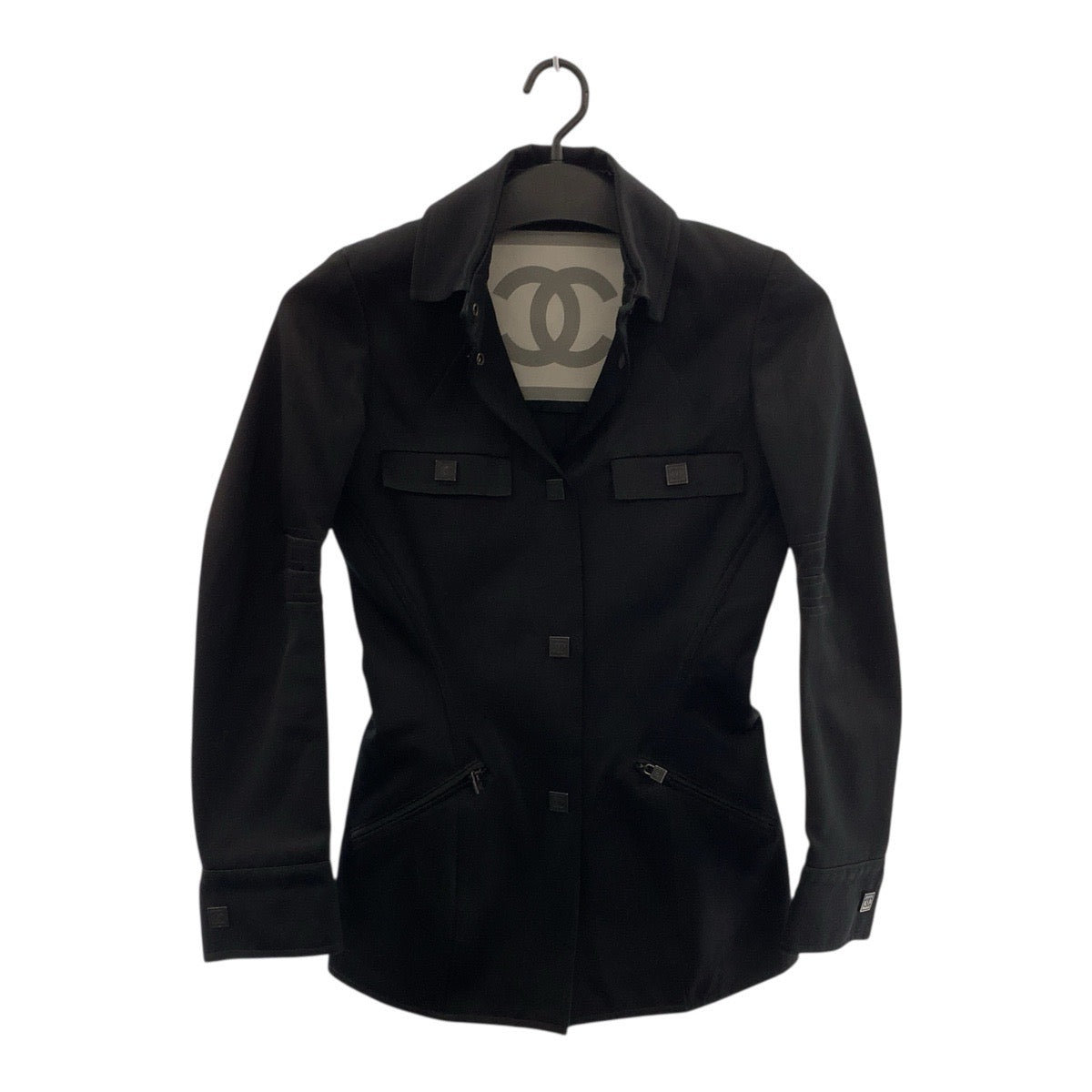 Chanel Coco Mark Sports Line Cotton/Silk Jacket
