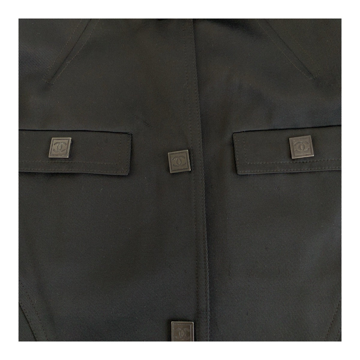 Chanel Coco Mark Sport Line Cotton/Silk Jacket