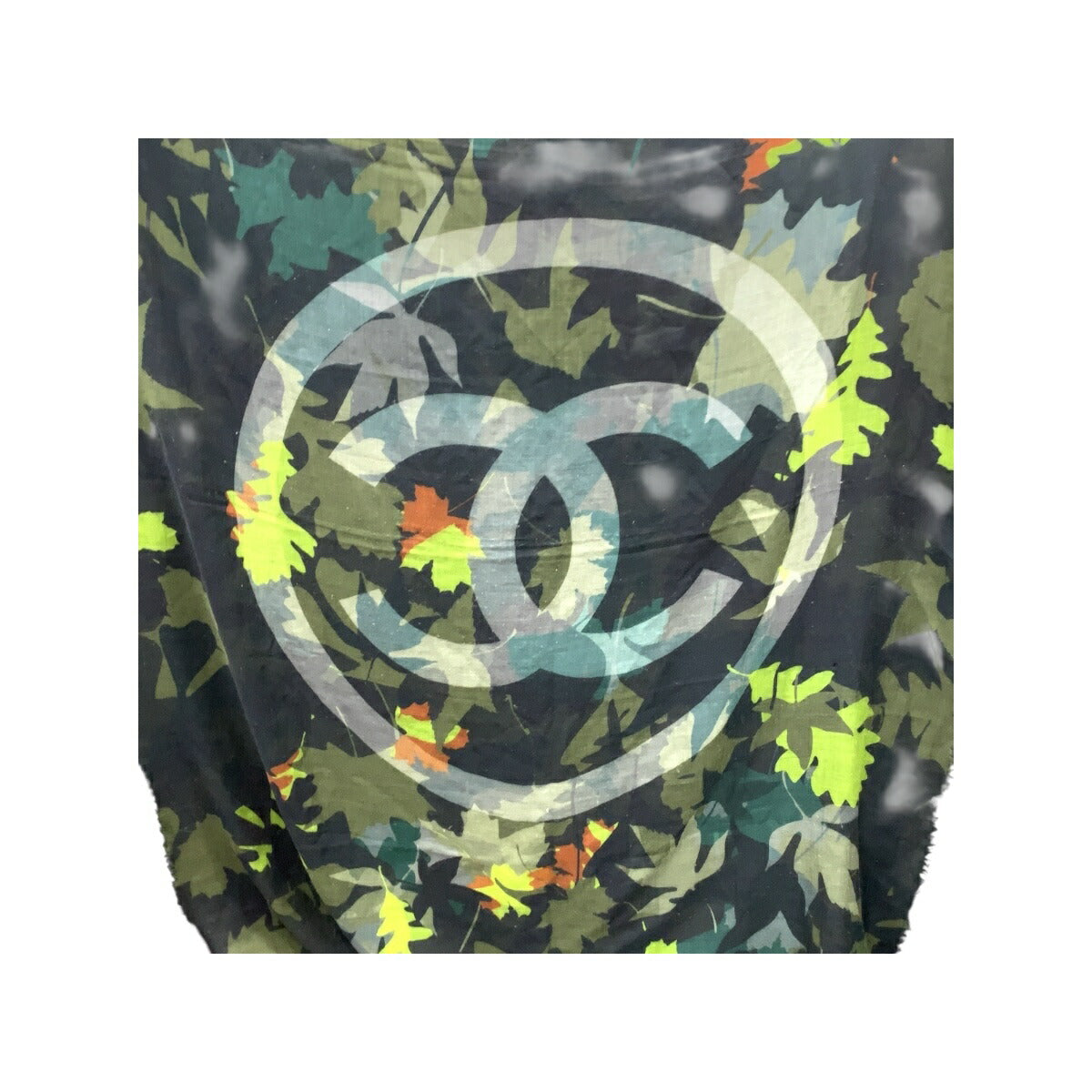 Chanel Coco Mark Cashmere Large Scarf