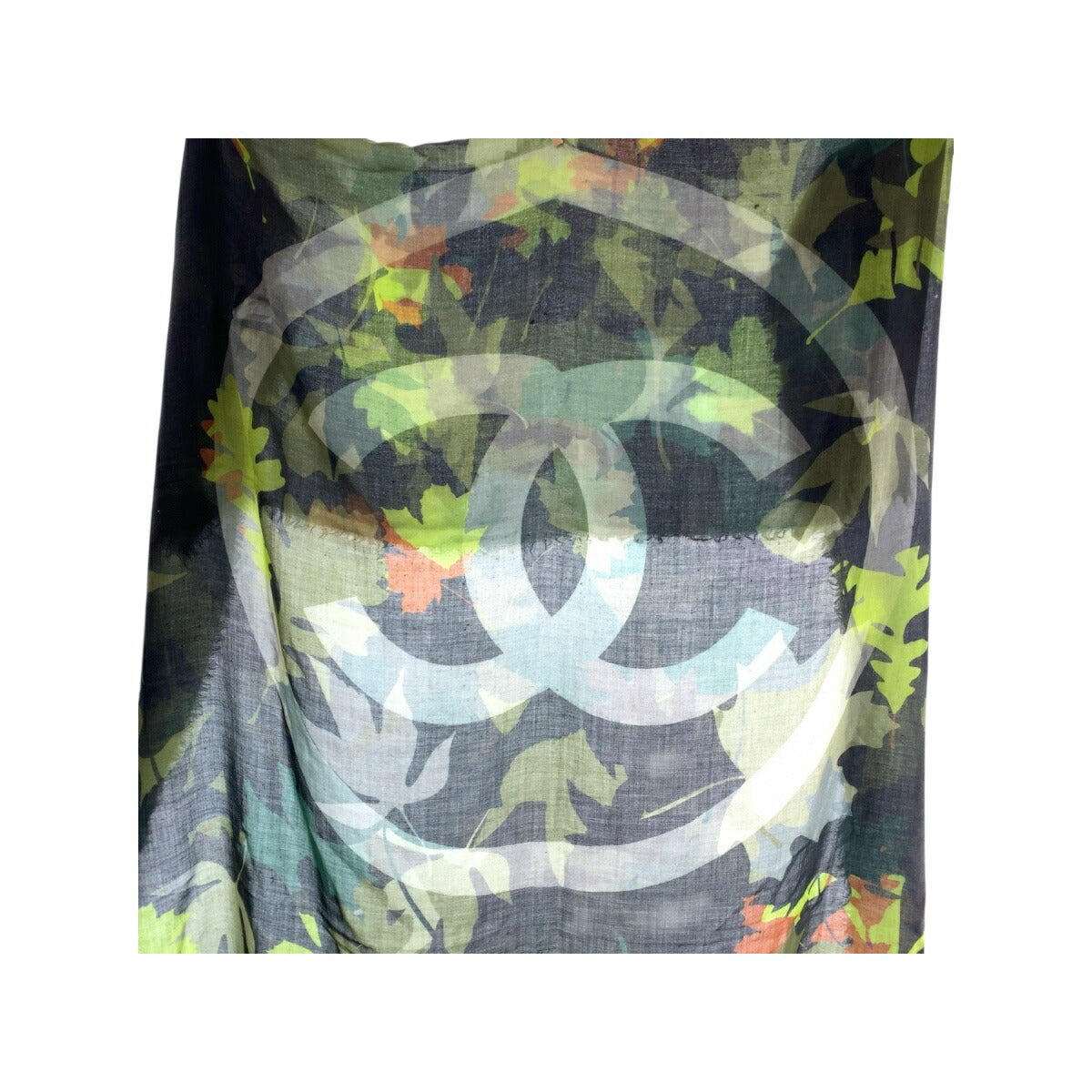 Chanel Coco Mark Cashmere Large Scarf