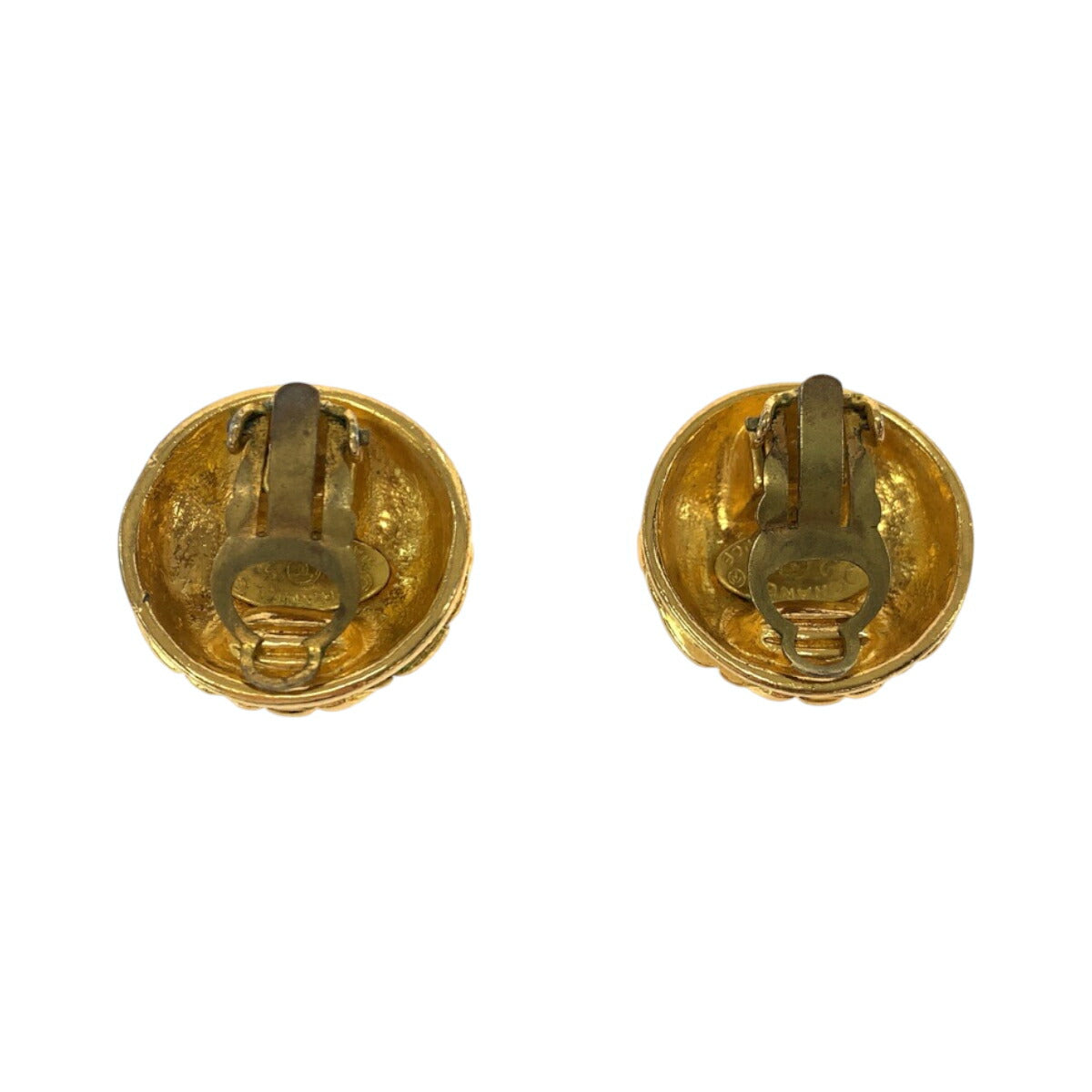 Chanel Matelasse Coco Mark Earrings