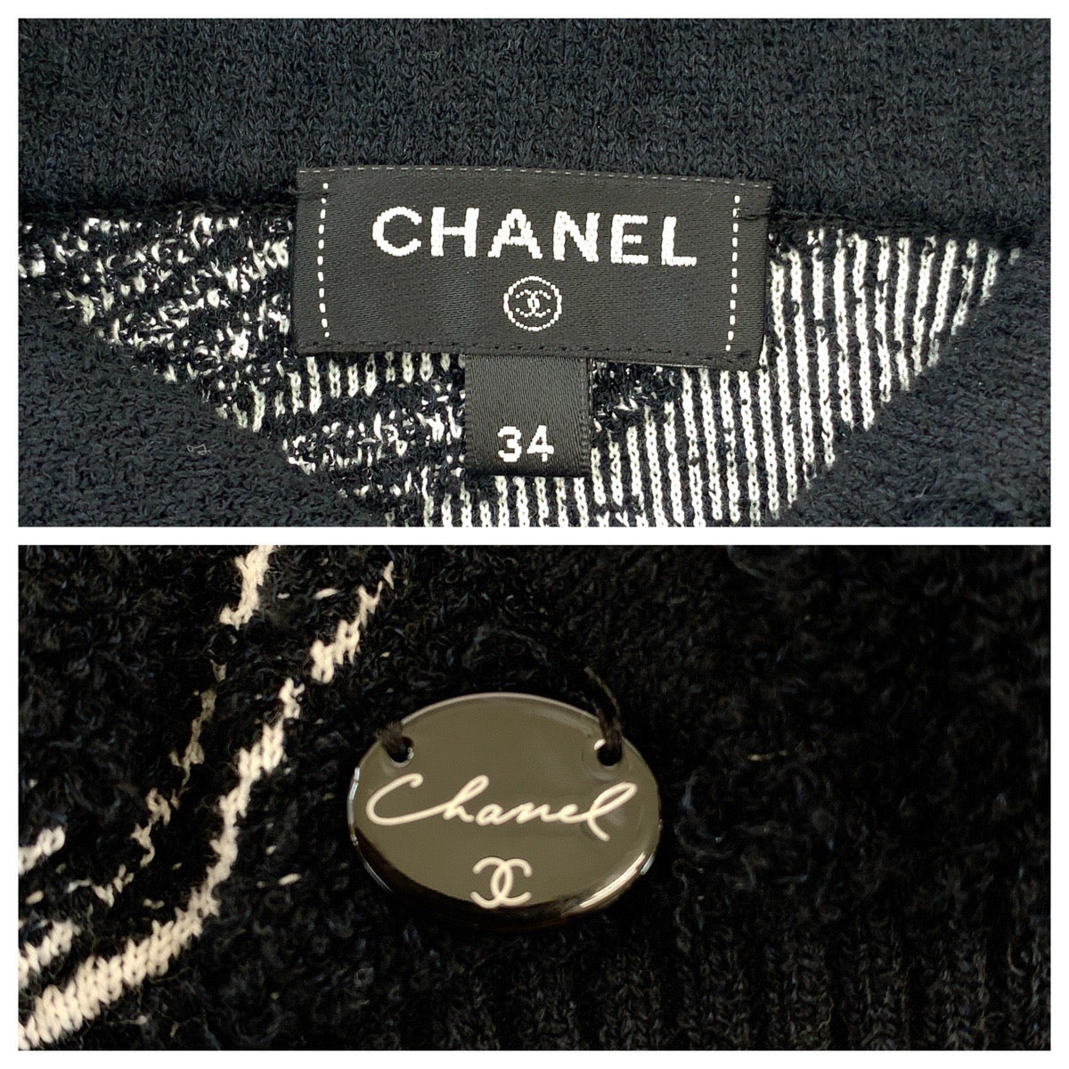 Chanel Coco Mark Lion Cotton Hoodie