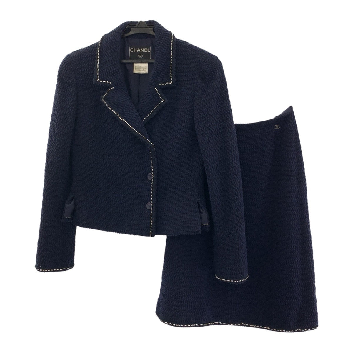 Chanel Tweed Silk Wool Nylon Set Up