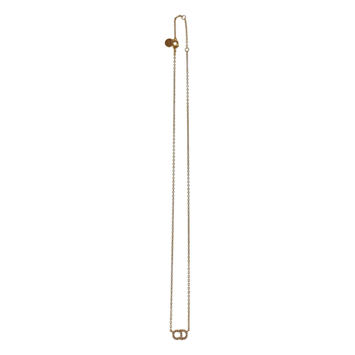 Dior Necklace metal gold Claire Dee Lune