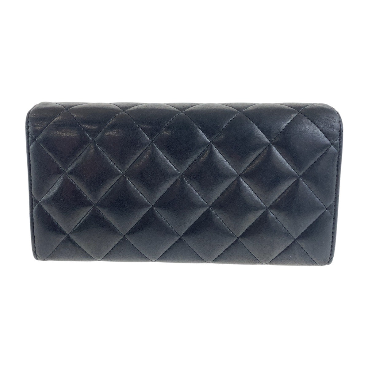 Chanel Matelassé Lambskin Long Wallet
